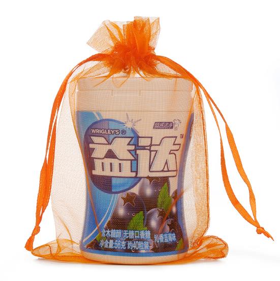 cheap printed organza bags
