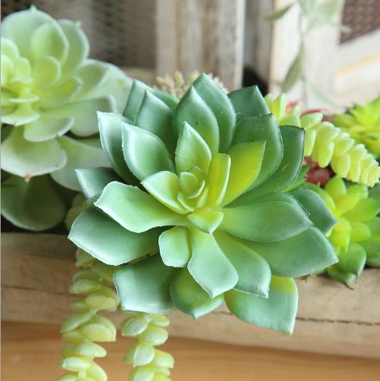 Factory fake plastic artificial succulent plants