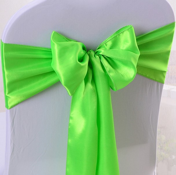 Inexpensive good quality decoration wedding party shiny satin sashes