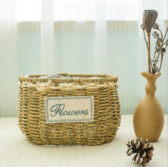 Fancy wedding flower baskets decorations handmade