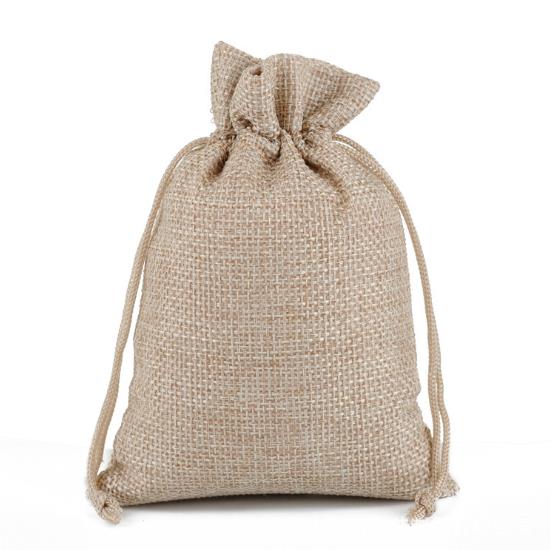 Hot sell colorful jute bag